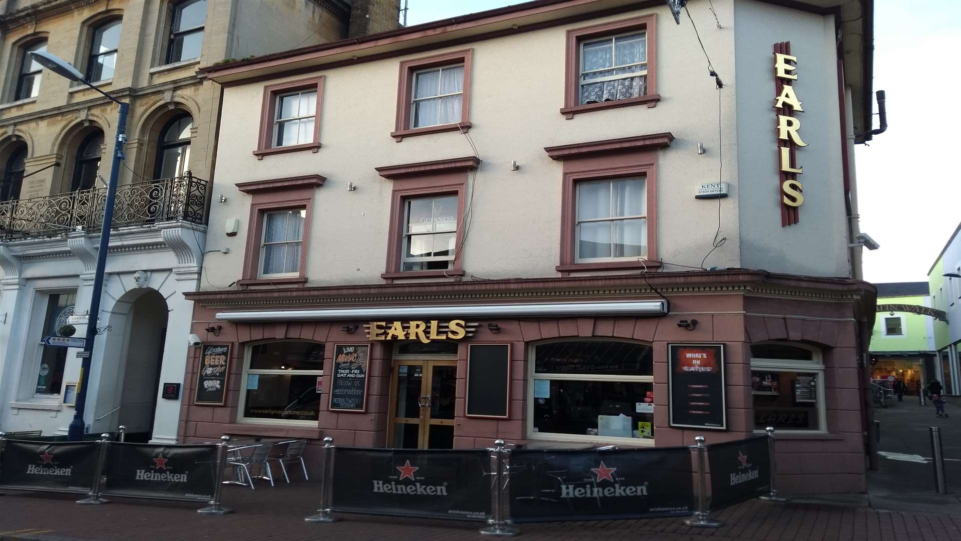 Earls, Earls Street, Maidstone