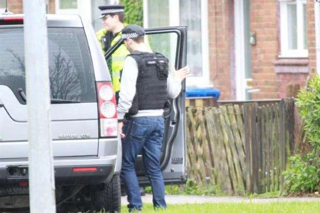 Officers were called to Sittingbourne after a hoax. Picture: Travers Bean