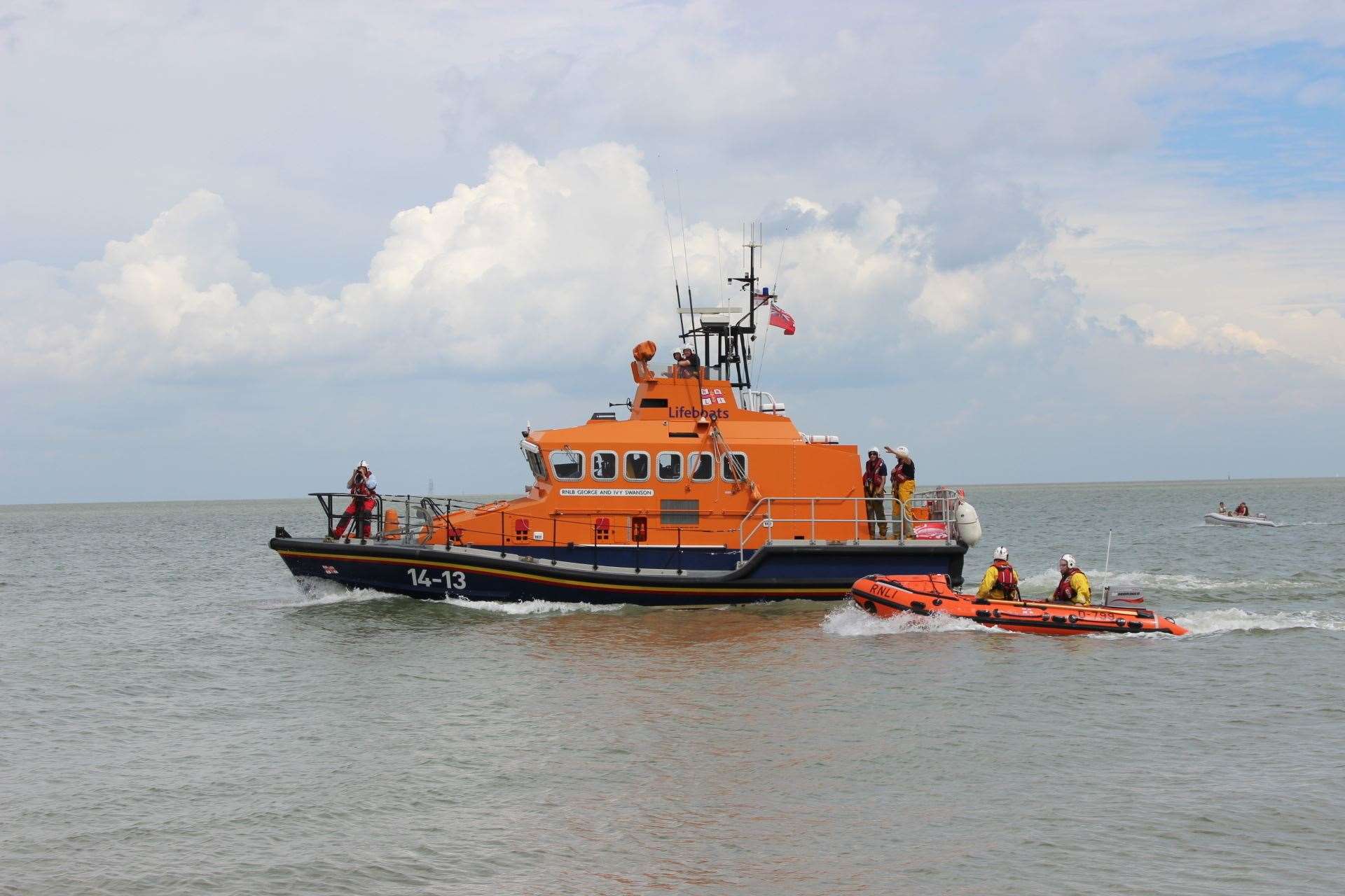 The Sheerness lifeboat has noted a large number of avoidable incidents since lockdown eased