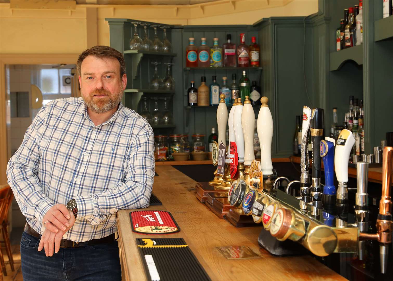 Charles Smythe has just purchased The Dolphin - his fifth Canterbury pub