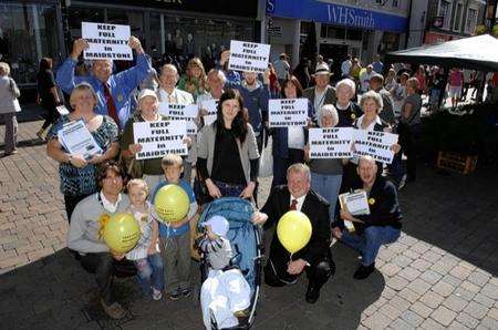 Maternity services petition launch
