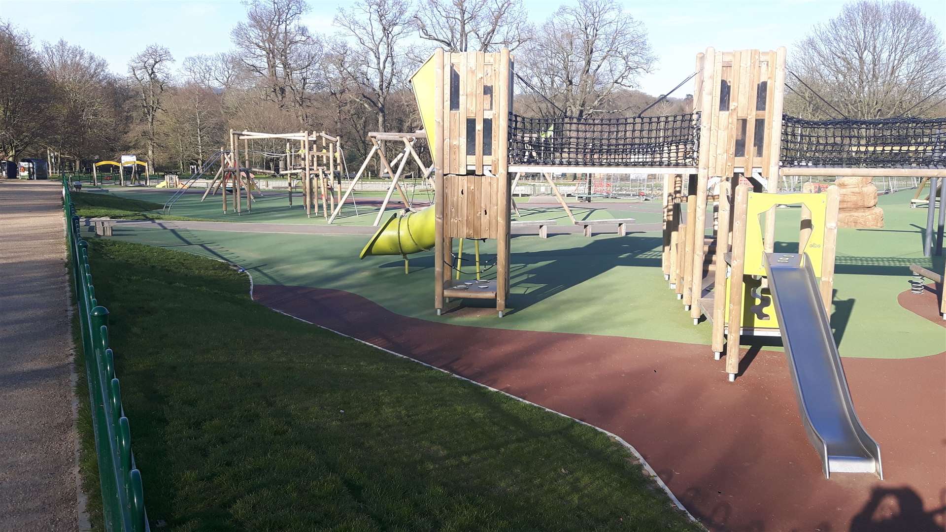 Money will be spent improving the town's parks, like Mote Park