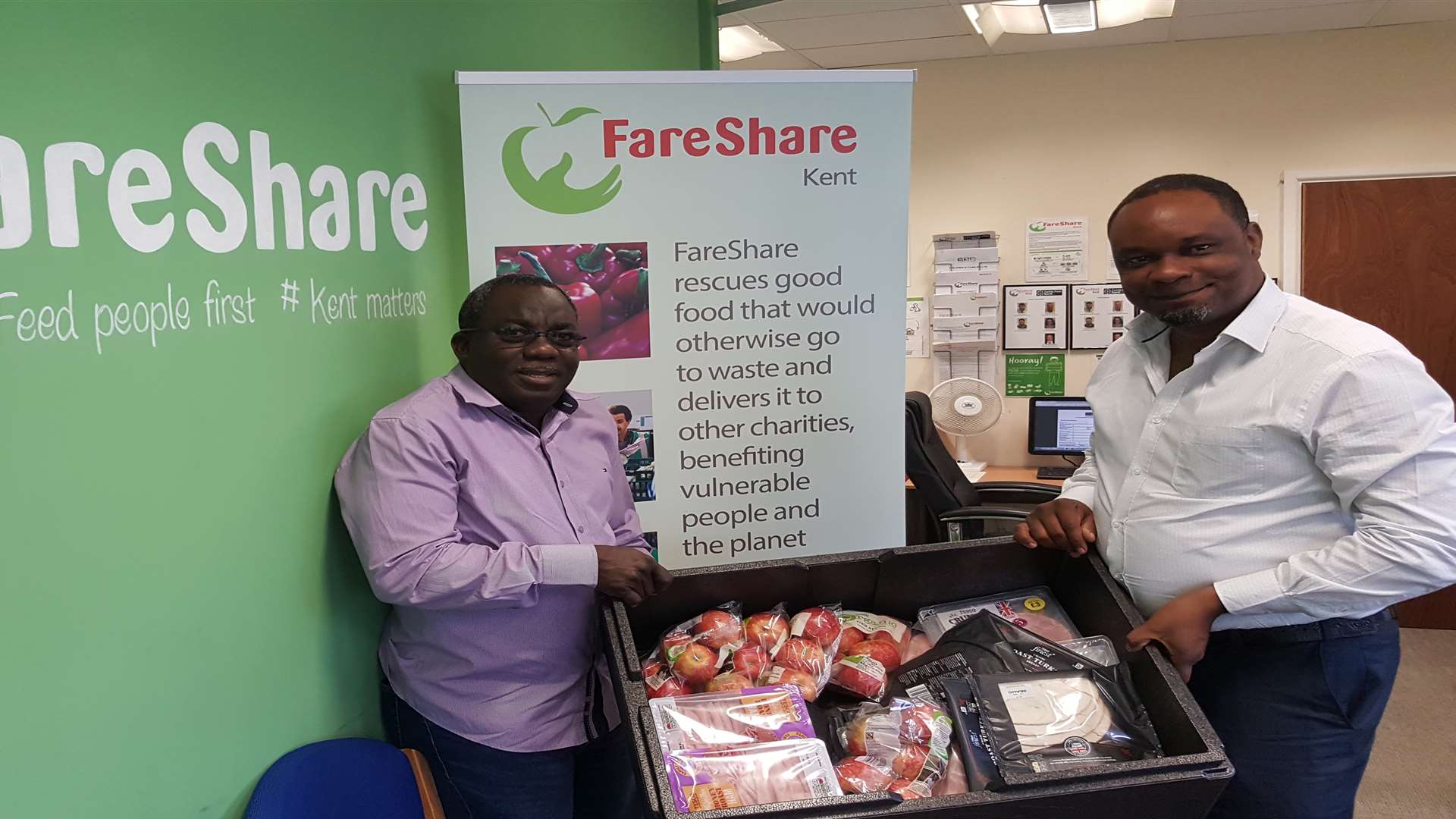 Volunteers from Youth Ngage in Gravesend have been helping to feed children during the summer. Picture courtesy of FareShare