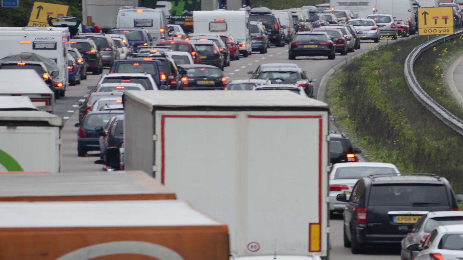 Motorists are likely to suffer lengthy delays