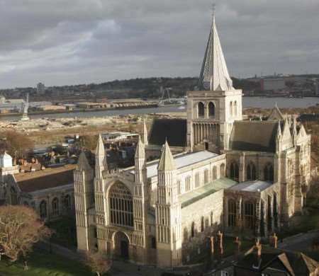Rochester Cathedral, where the memorial service takes place