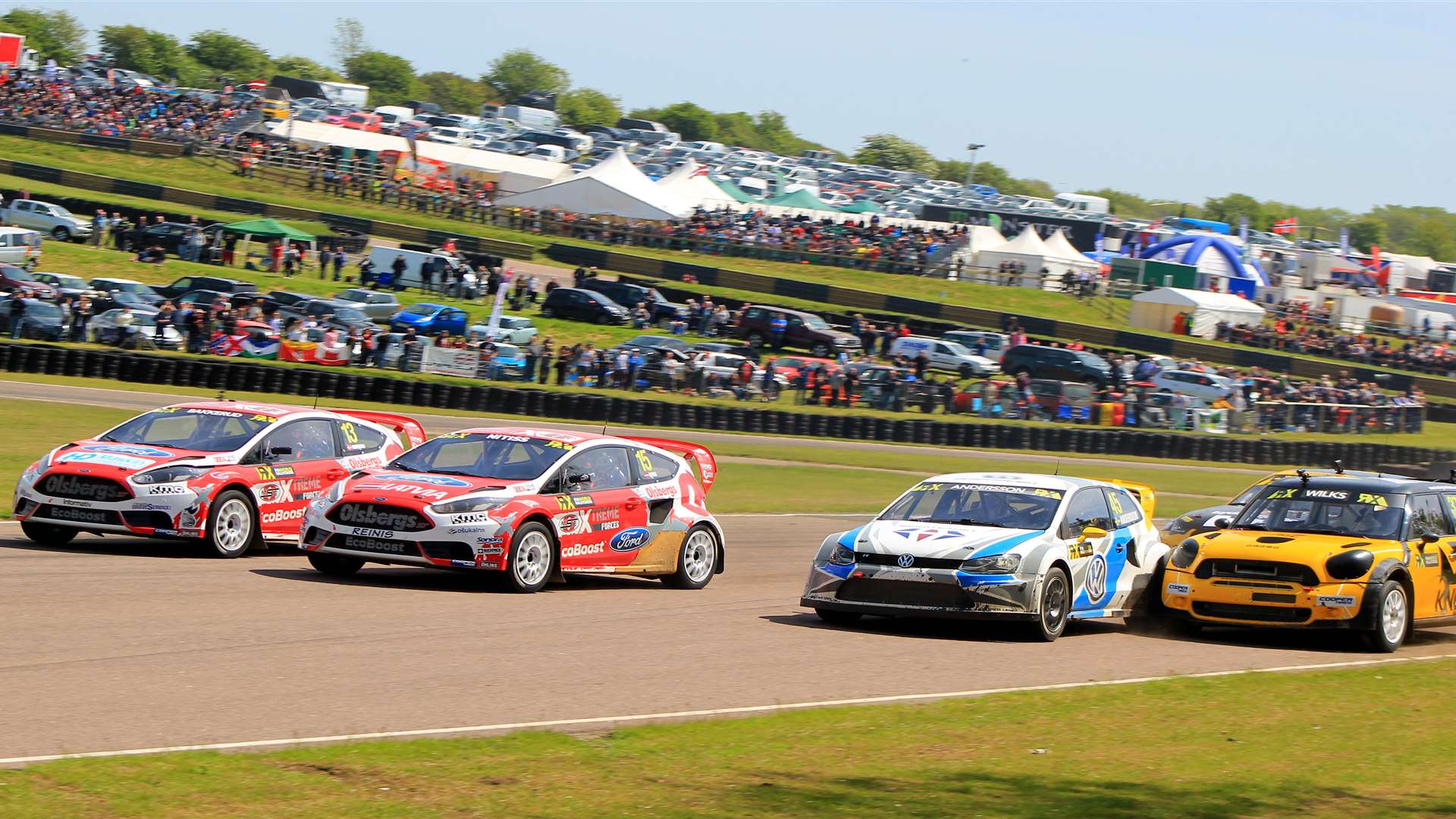 A packed crowd enjoyed day two at Lydden. Picture: Joe Wright