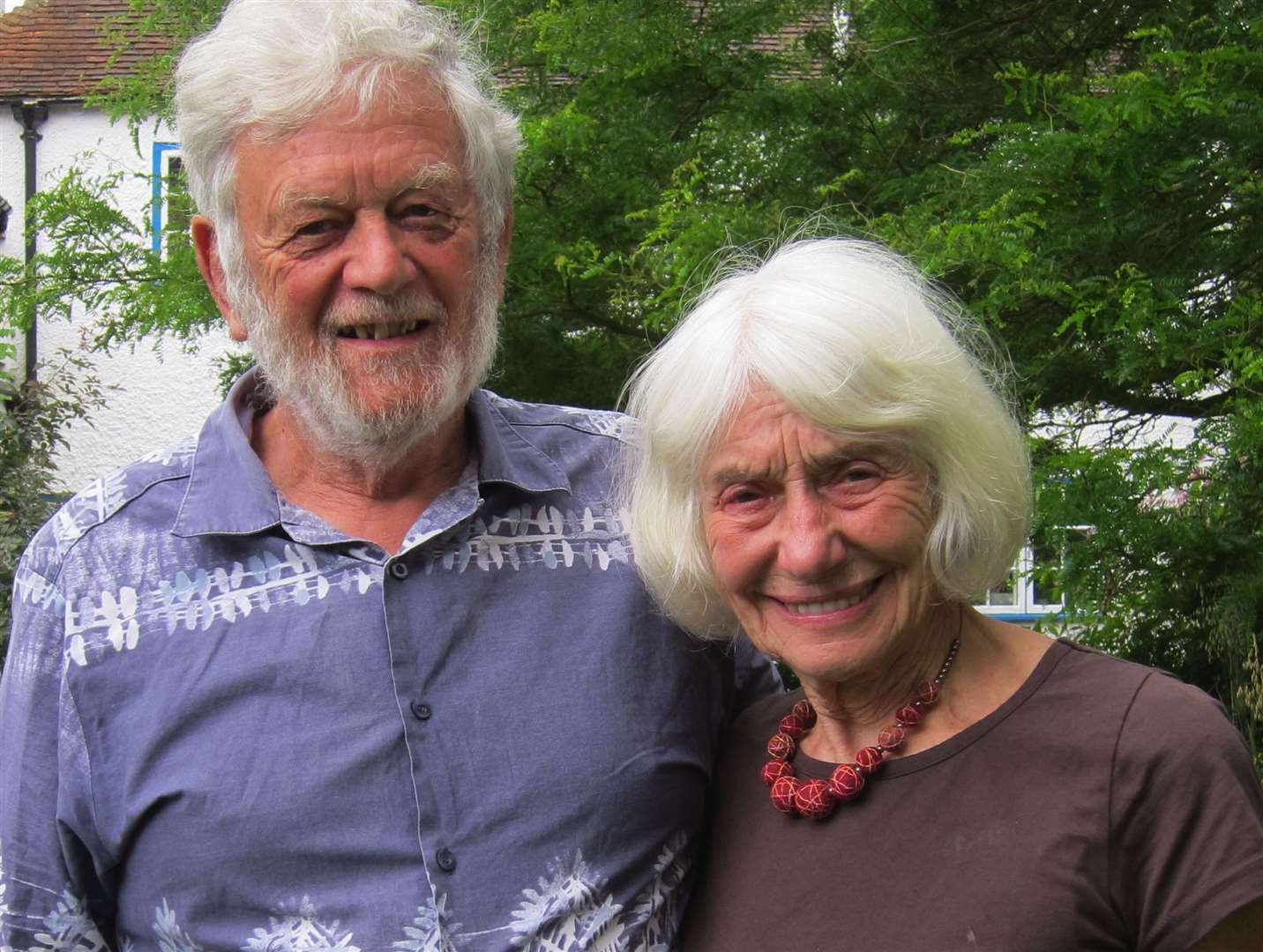 Peter Firmin and his wife Joan who were married for more than 60 years