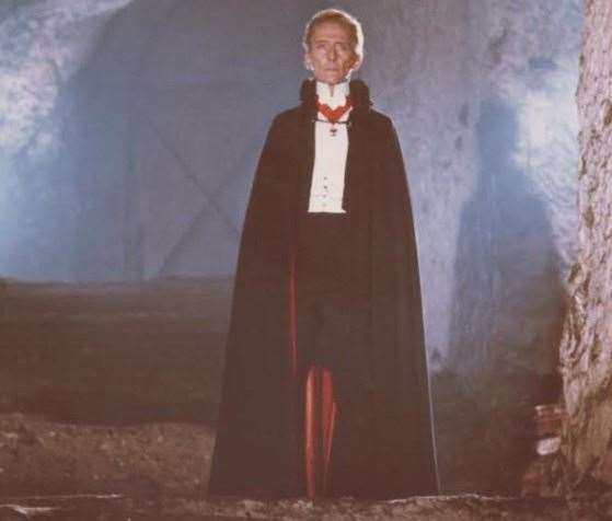 Peter Cushing was famed for his acting in horror films