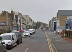 The collision happened in Harold Road, Cliftonville. Picture: Google Street View