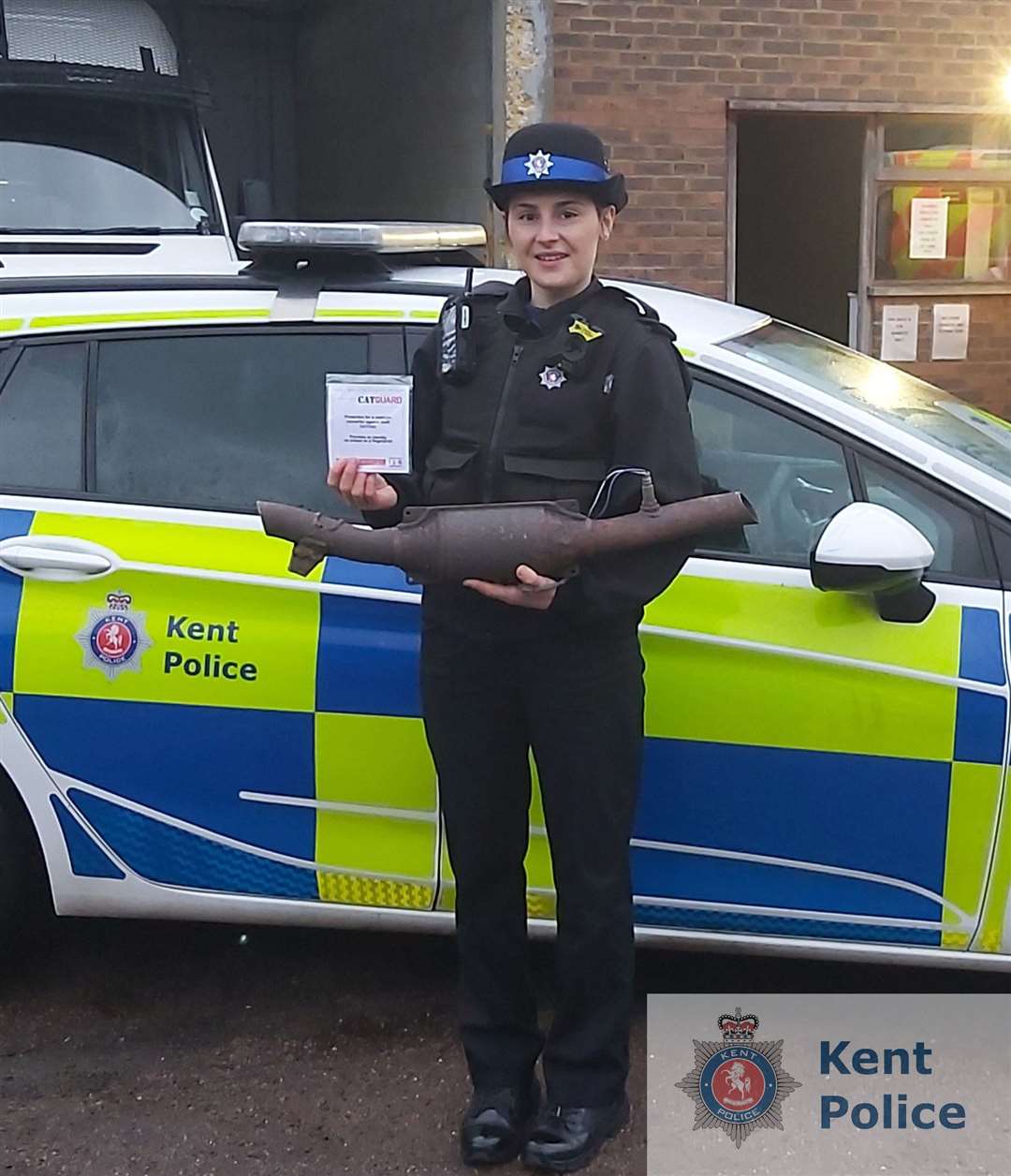 Kent Police has recently ramped up its efforts to drive out the theft of car parts from the county