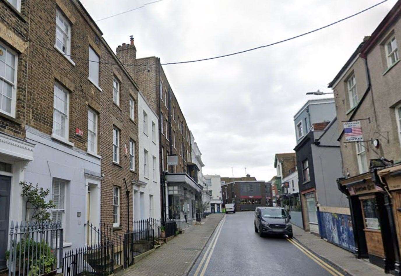 The burglary took place on Albion Street in Broadstairs