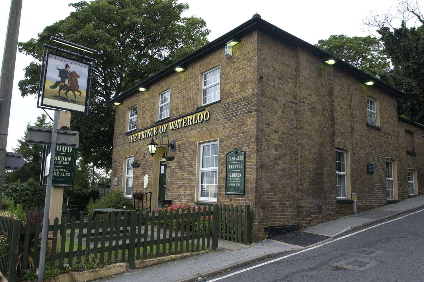 The Prince of Waterloo pub pictured in 2007.