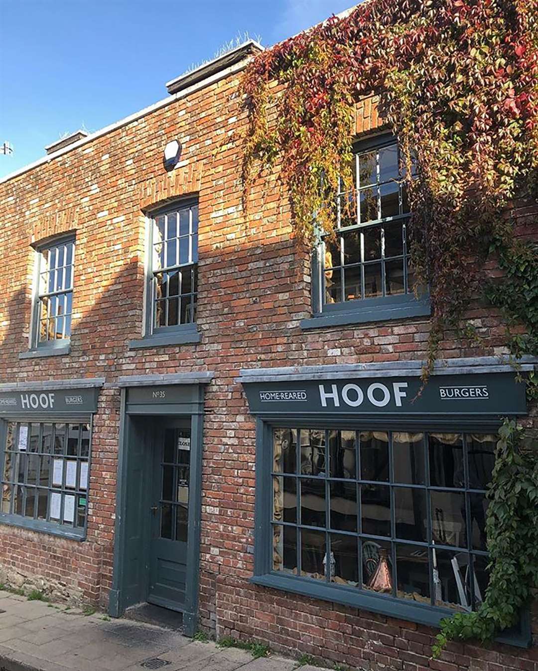 The original Hoof restaurant in Rye. Photo: Hoof Restaurant