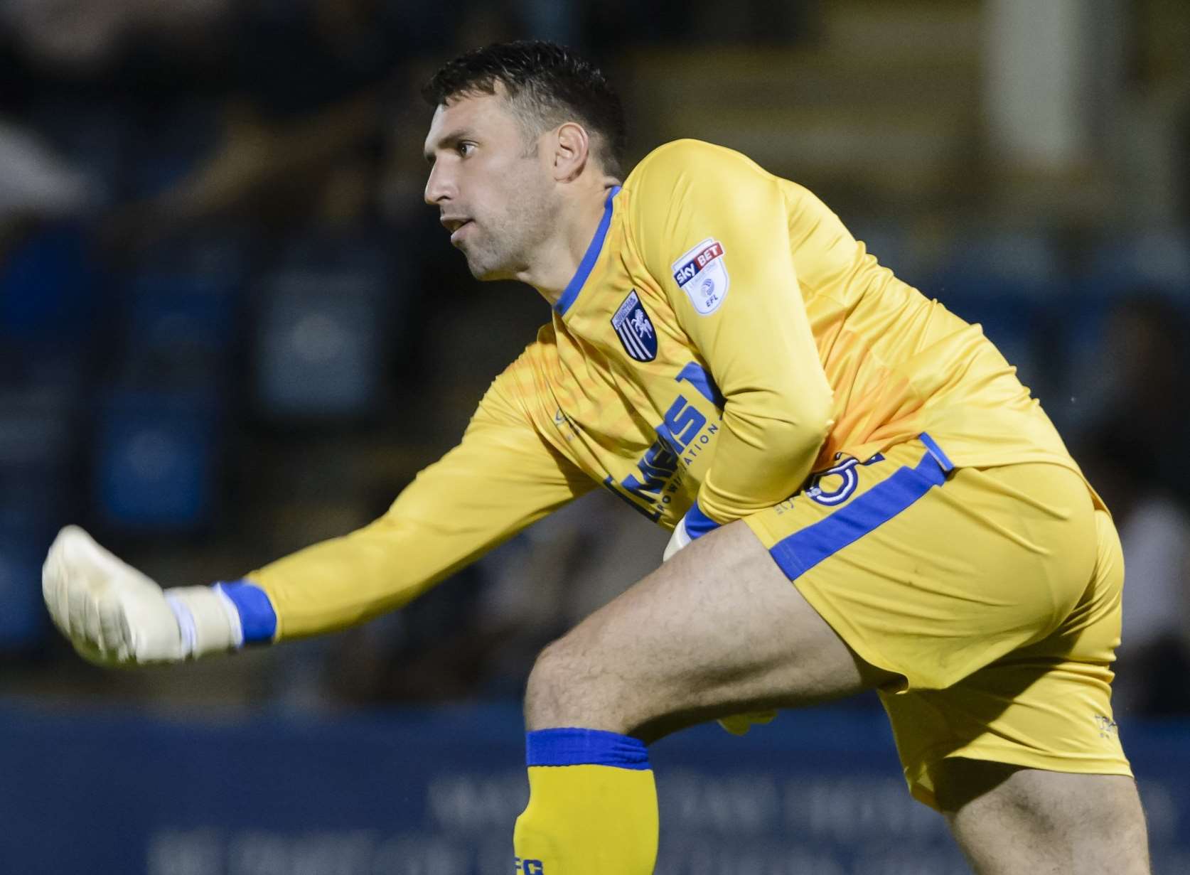 Keeper Steve Arnold he linked back up with Ady Pennock, at Barrow Picture: Andy Payton