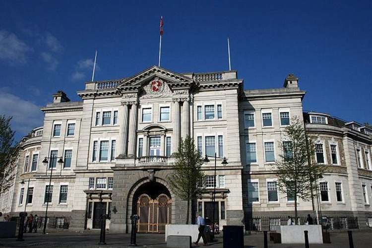 Kent County Council headquarters at County Hall in Maidstone (28329255)
