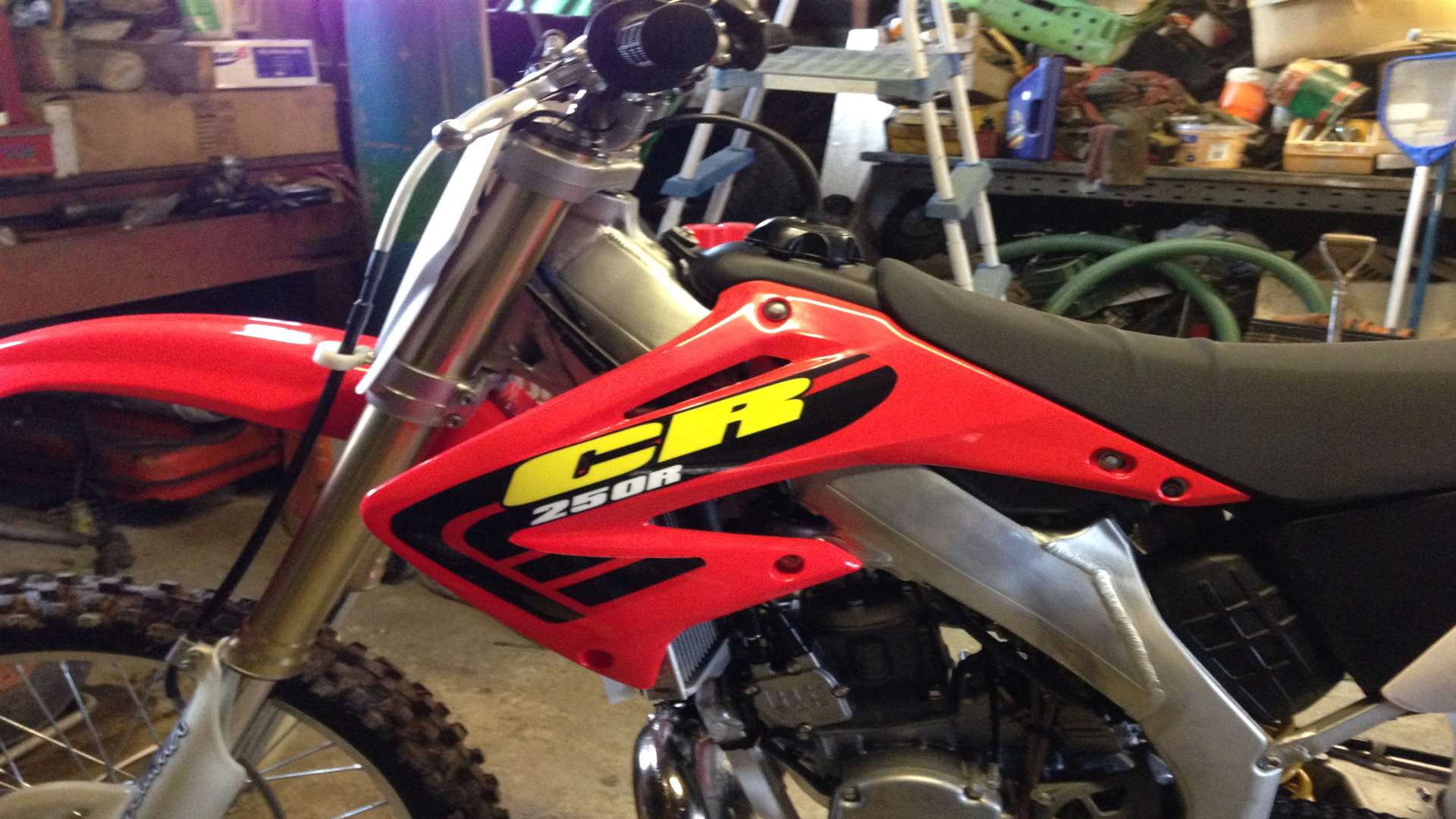A Honda motorcycle was also taken during the same theft. Picture: Kent Police