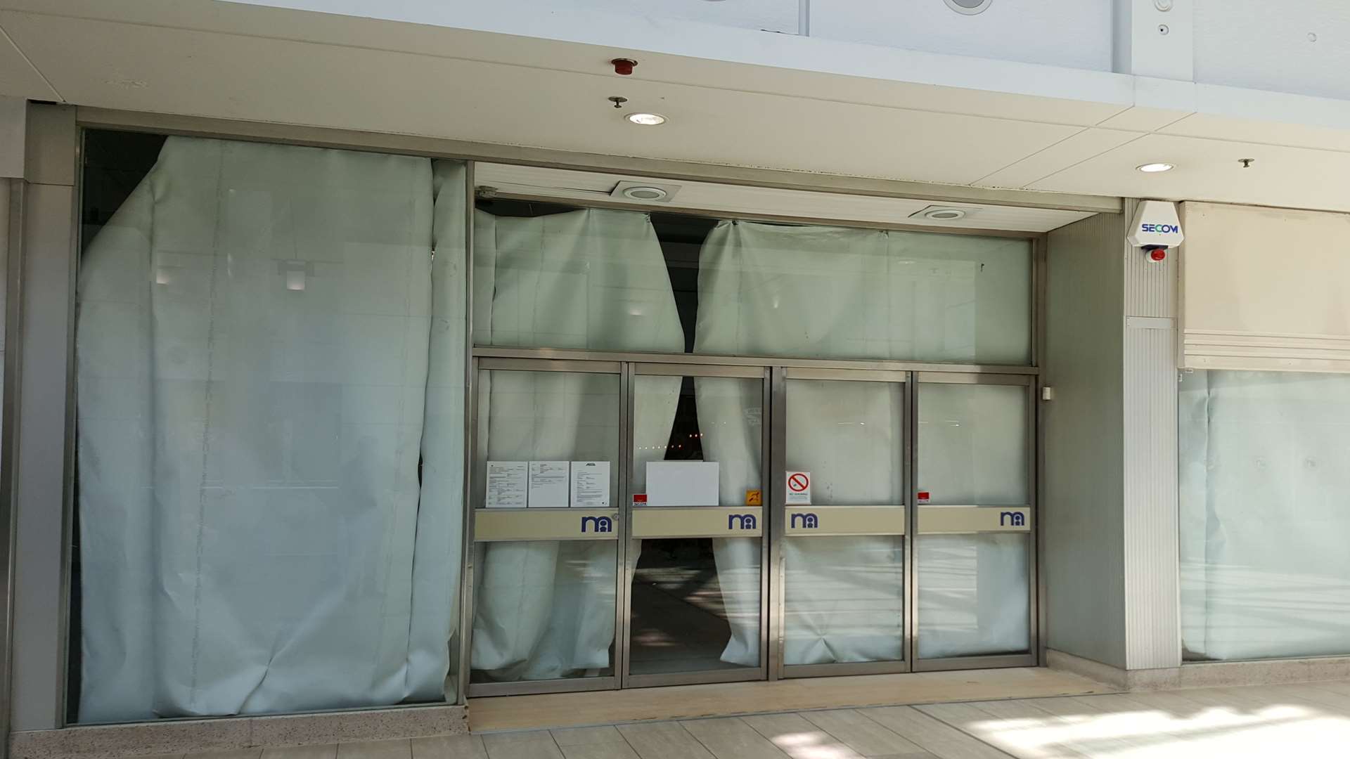 The former Mothercare store in County Square has been taken over