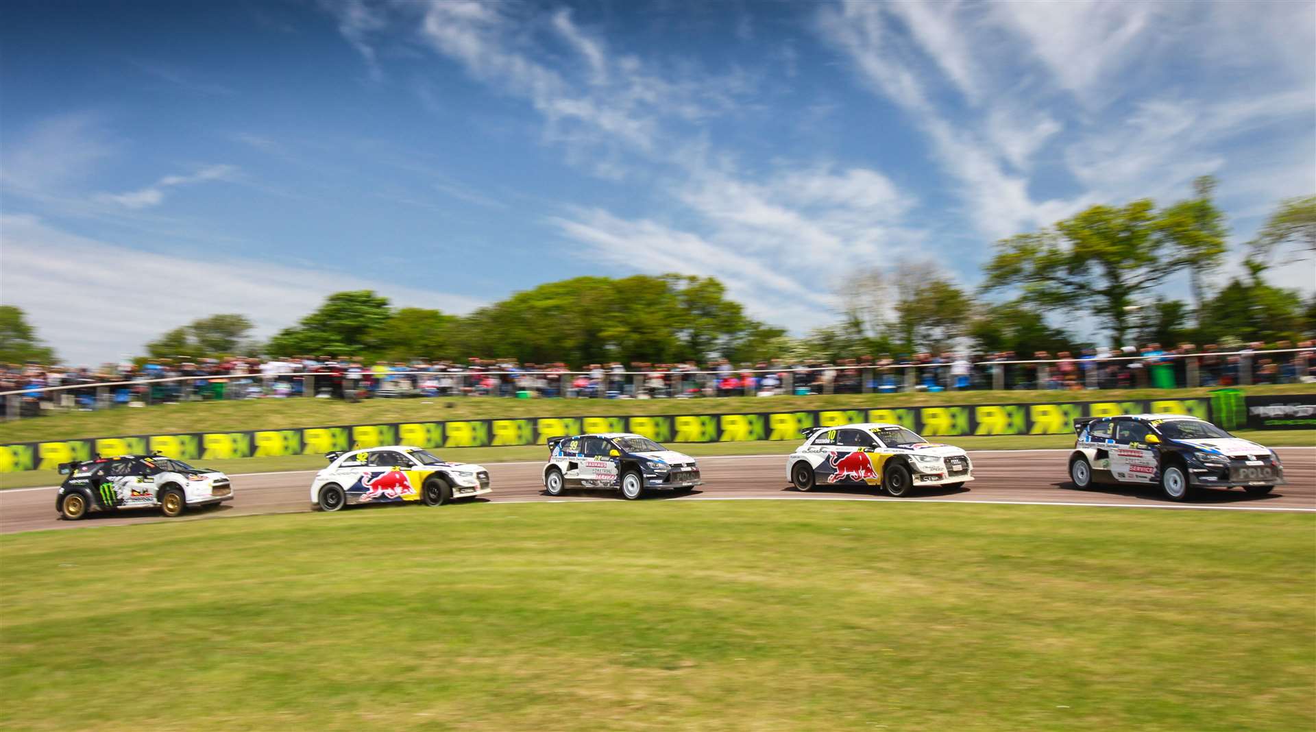 Lydden Hill hosted the world championship between 2014 and 2017. Picture: FIA World Rallycross Championship