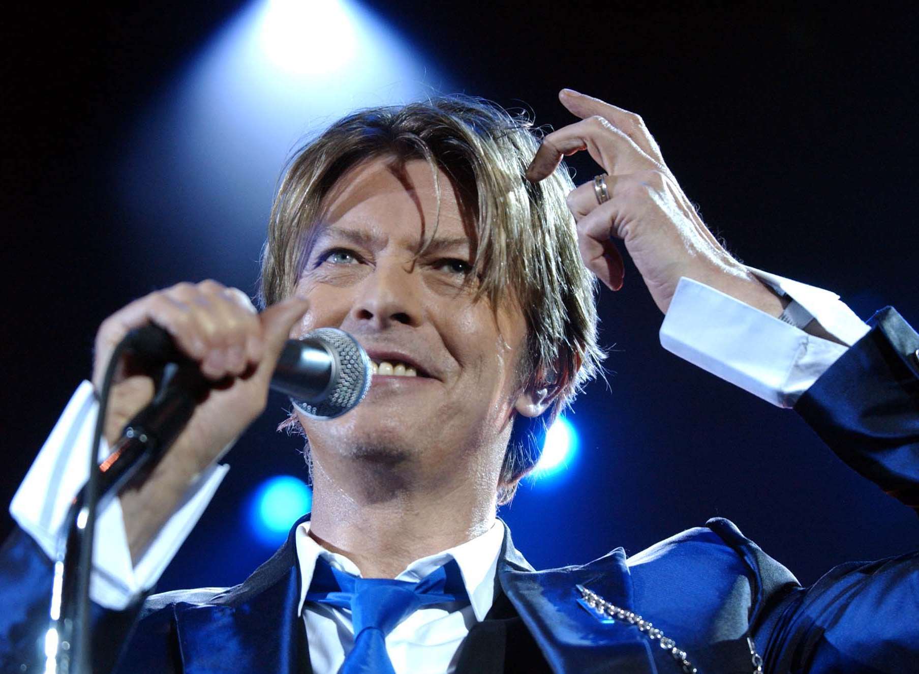 David Bowie died in January last year