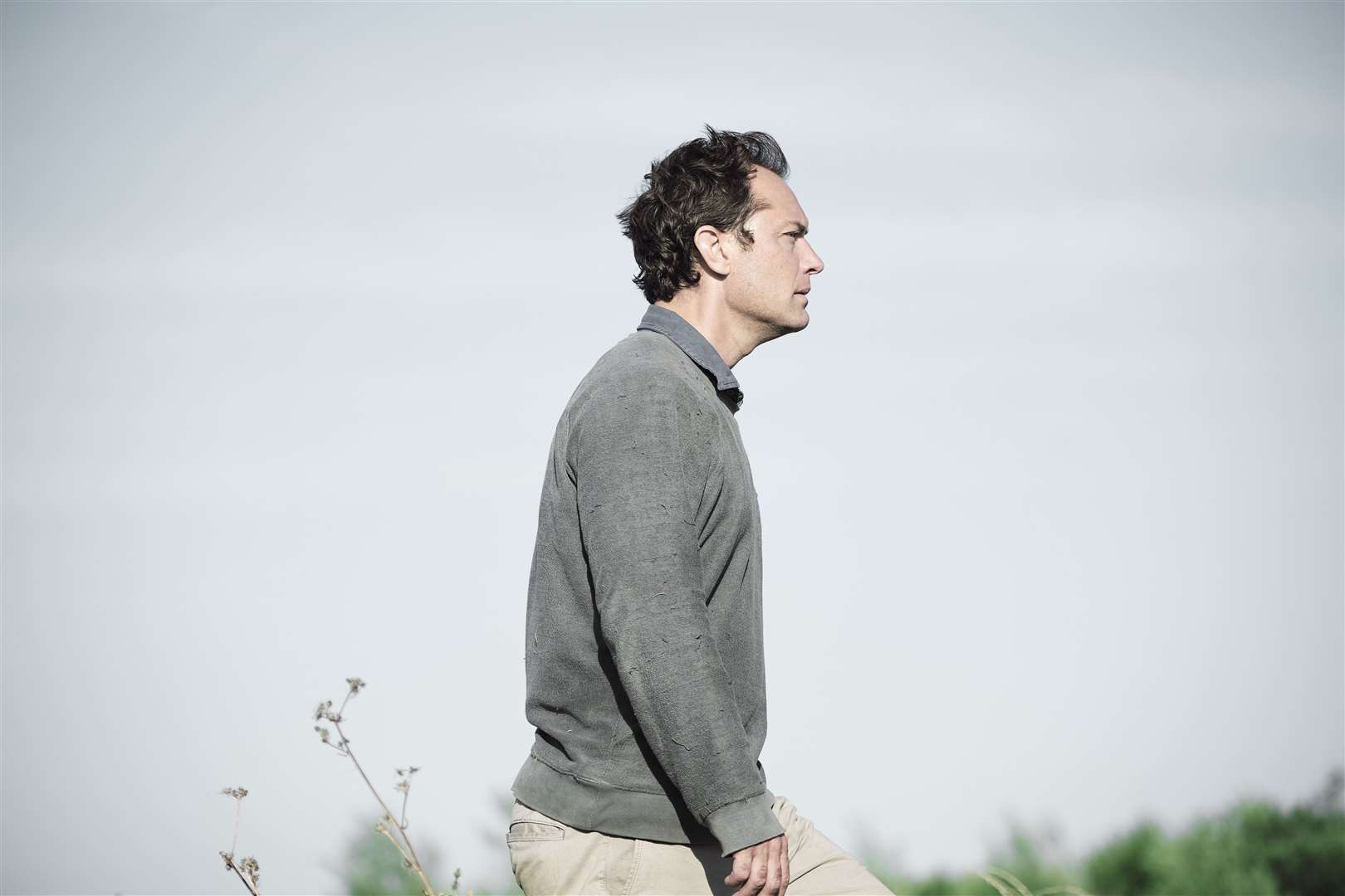 Jude Law in Sky's new thriller series The Third Day, which was part filmed on Sheppey. Picture: Sky/HBO