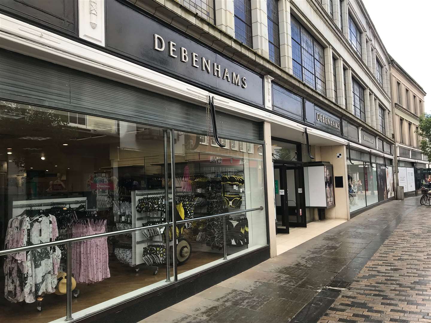 Debenhams in Canterbury is closing down