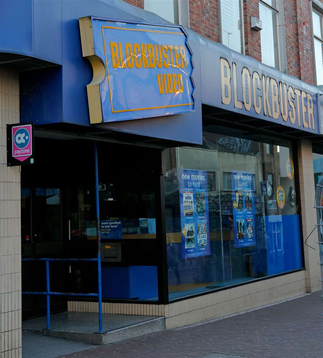 The Blockbuster in Week Street, Maidstone, is now a charity shop