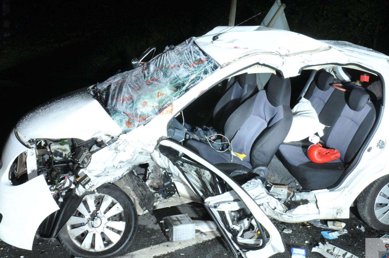 All three passengers travelling in Owens' car were hospitalised