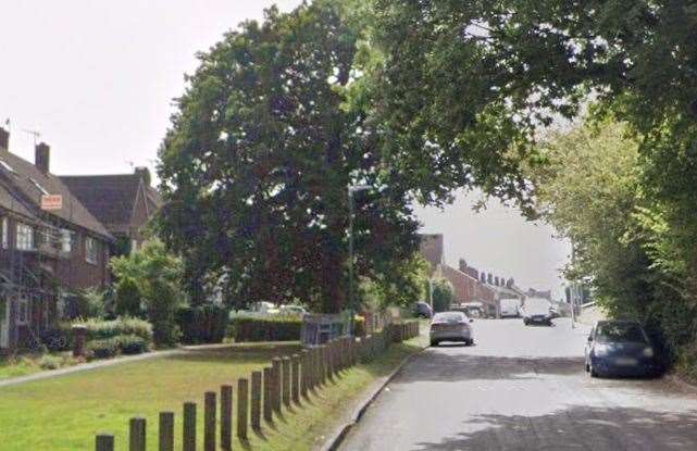 Police were called to Powder Mill Lane in Tunbridge Wells on Friday. Picture: Google