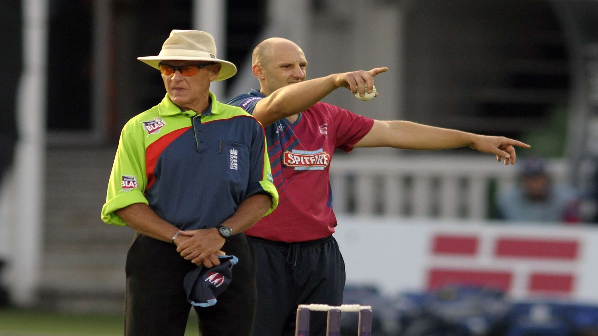 Australia's that way, the West Indies are this way. James Tredwell. Picture: Barry Goodwin.