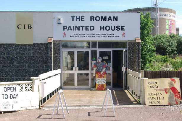 The Roman Painted House in Dover. Picture: Stephen McKay/Wikimedia Commons