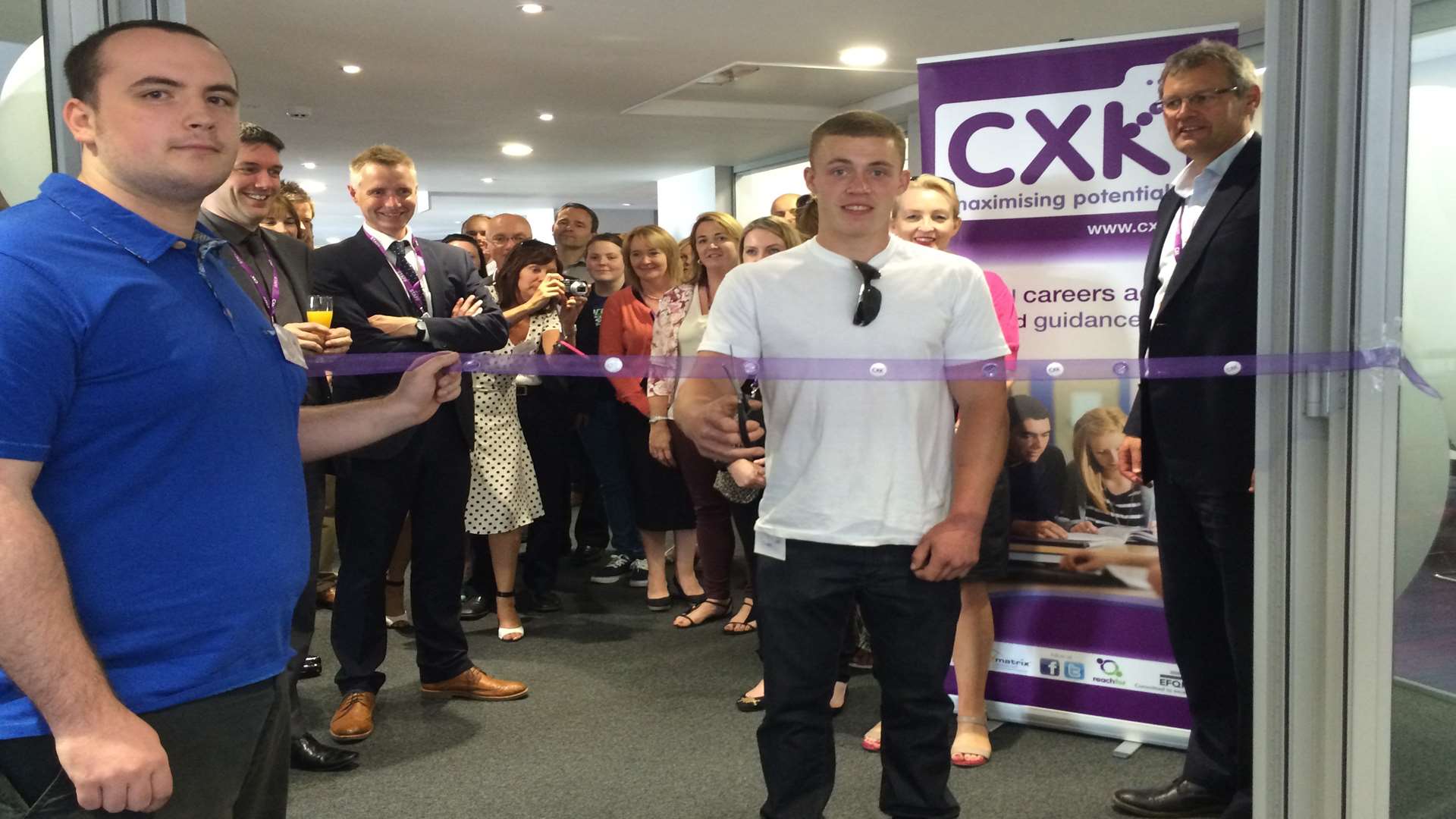 CXK opens its new head office in the Old Court in Ashford in 2014