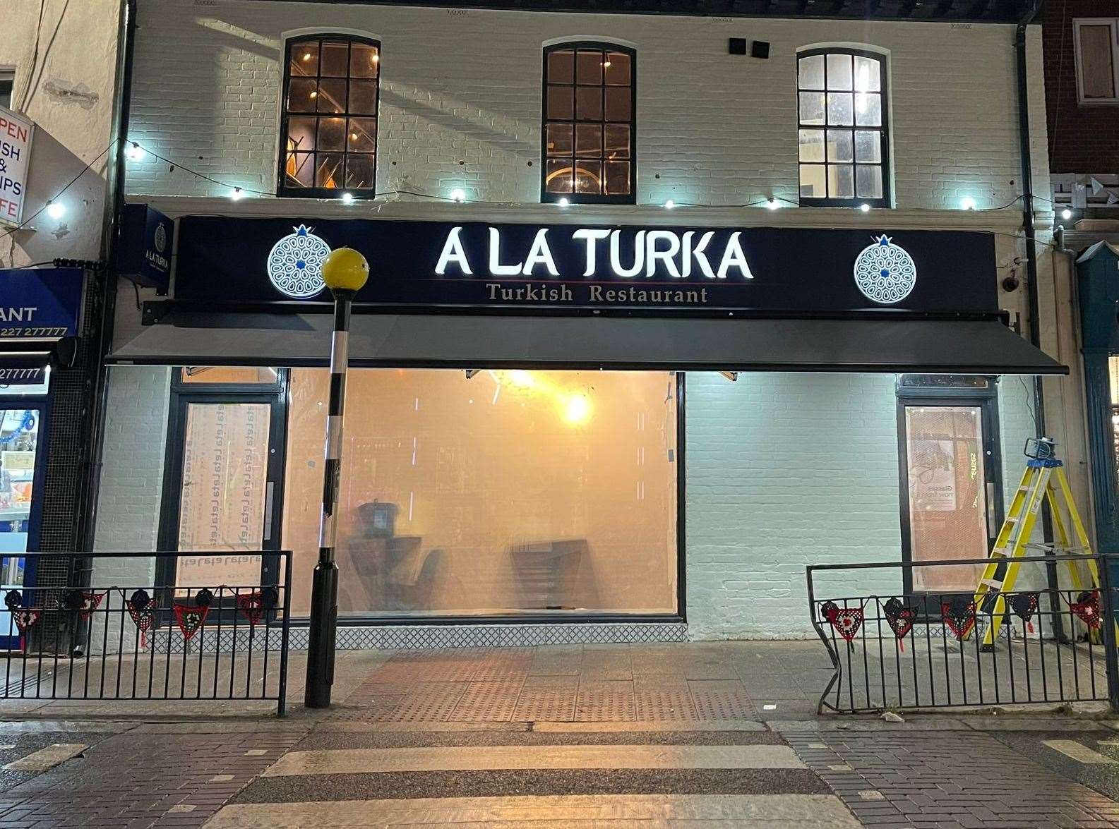 Turkish restaurant A La Turka is opening in Whitstable High Street before Christmas. Picture: Mehmet Dari