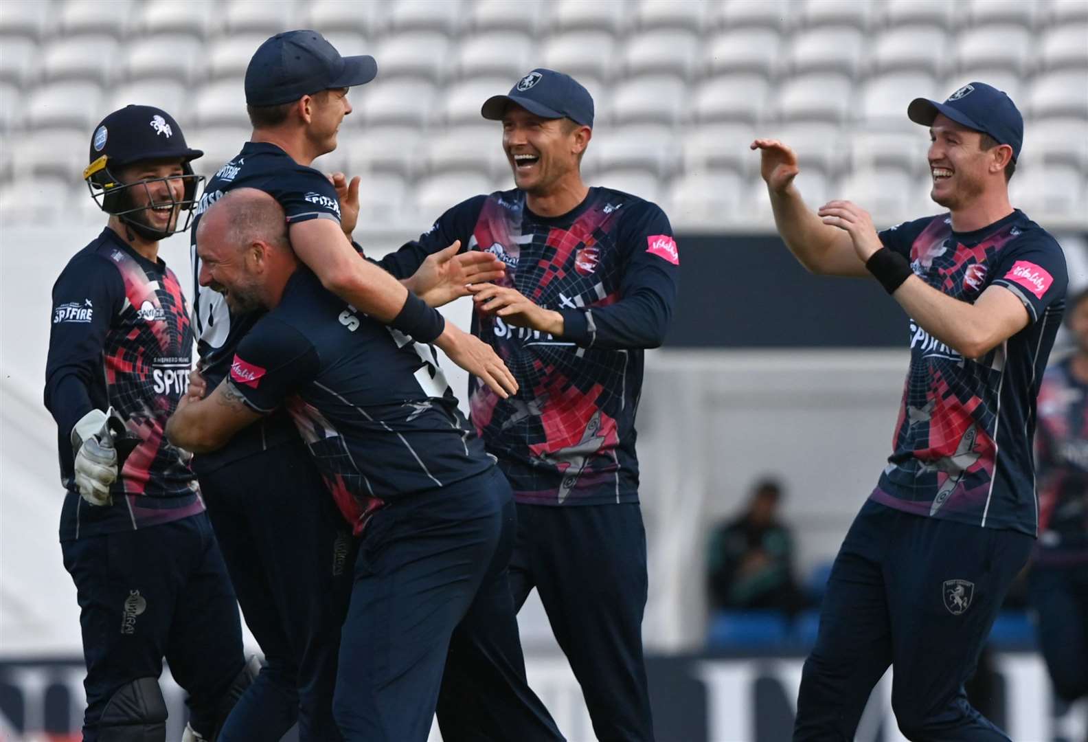 Kent have had plenty to smile about in their T20 campaign so far and they topped the South group. Picture: Keith Gillard