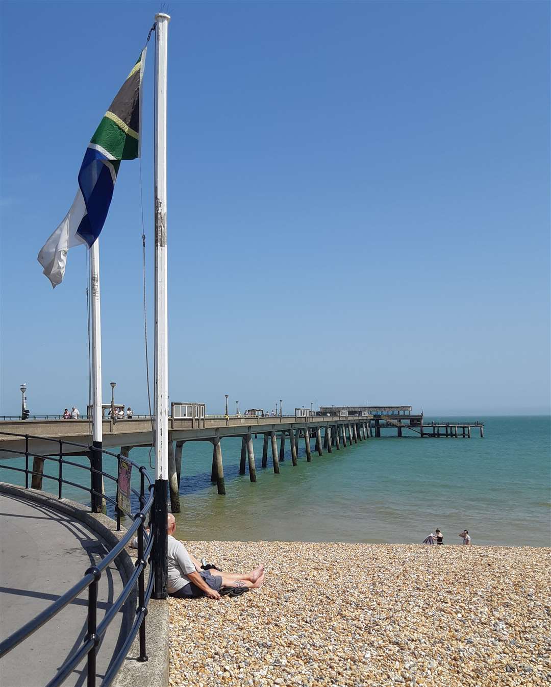 Deal beach was rated the best in the United Kingdom
