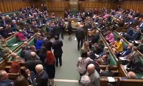 The House of Commons. Picture: Parliament TV