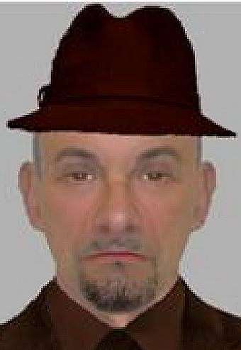 Kent Police released E-fit of the suspect