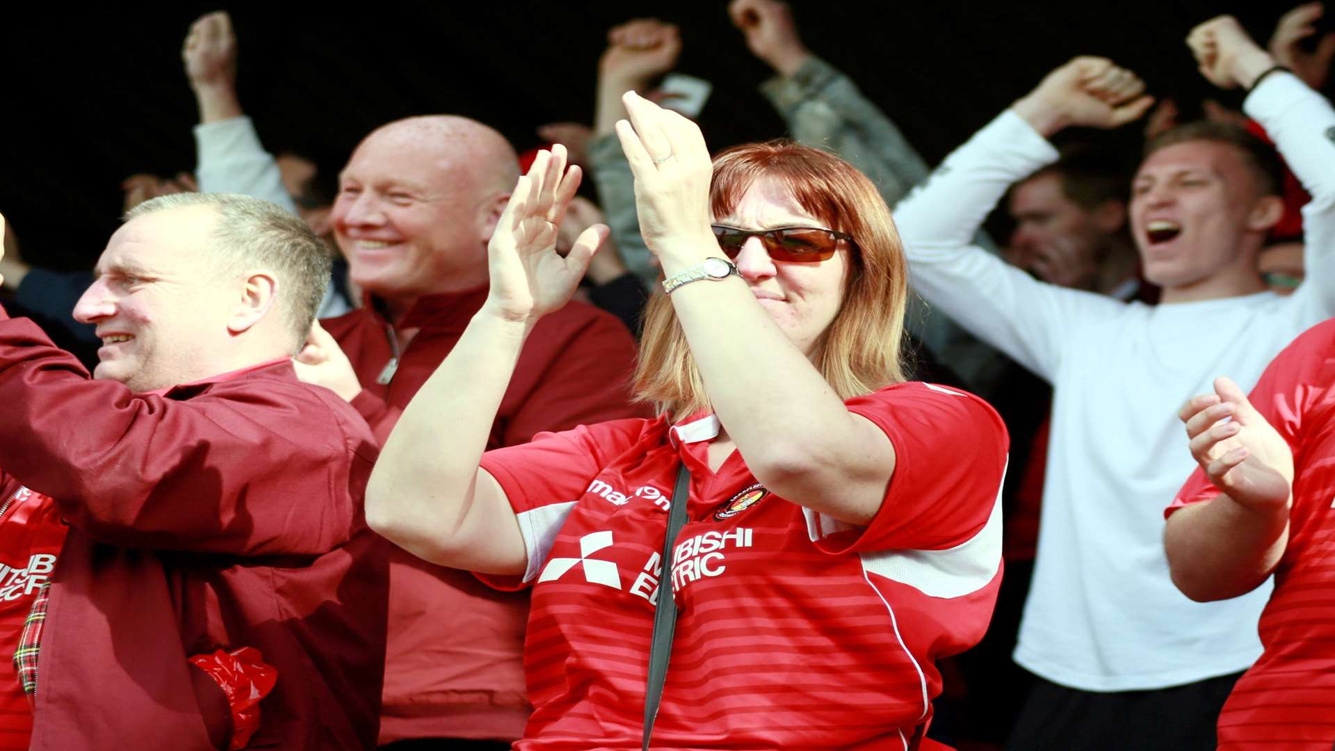 Ebbsfleet supporters have been waiting four years to see National League football at Stonebridge Road Picture: Phil Lee