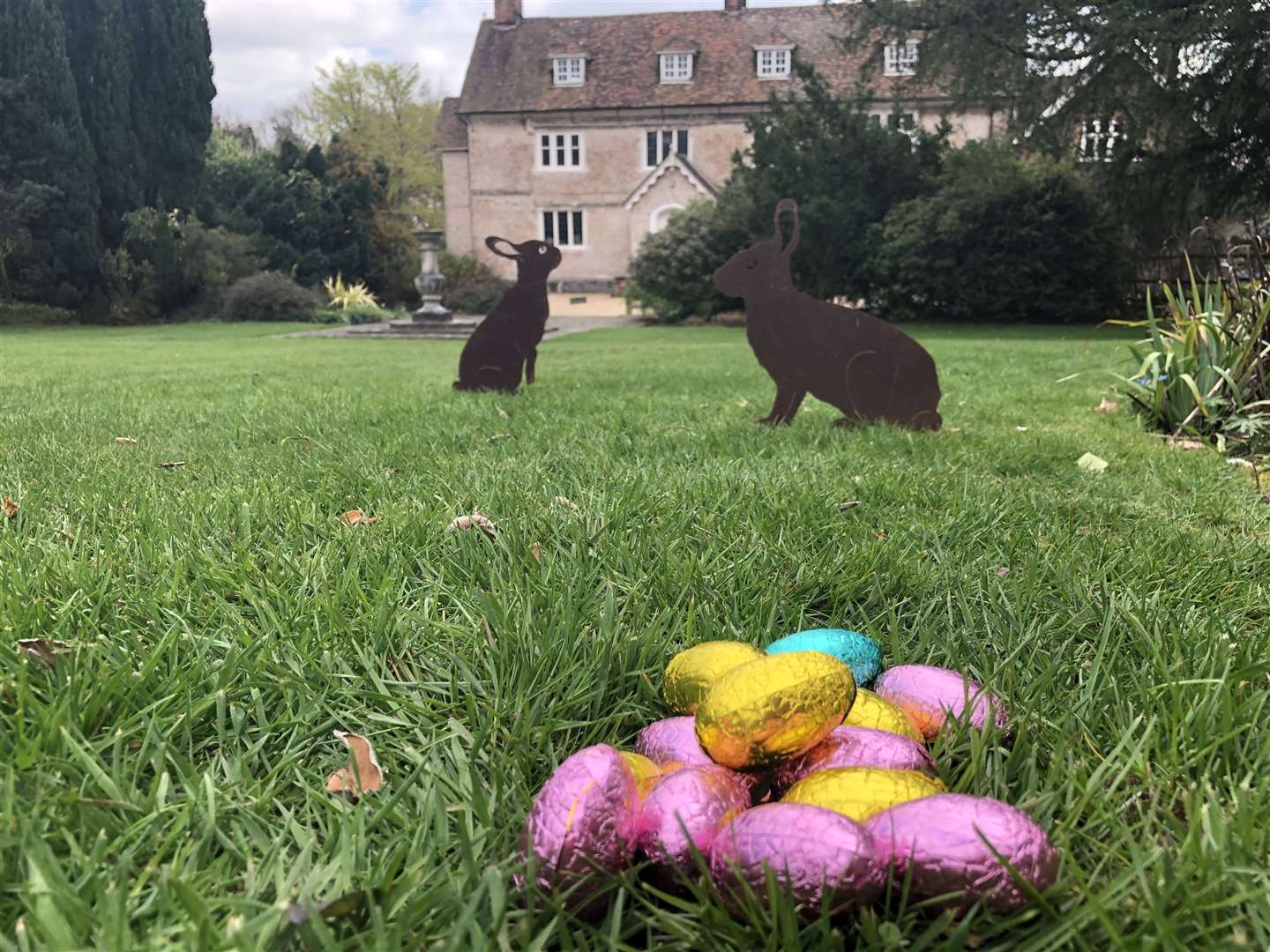 Great Comp Garden will be filled with eggs over the weekend. Picture: Supplied by Vikki Rimmer