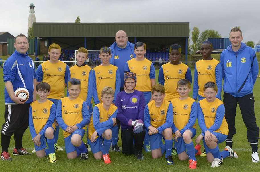 Strood 87's under-12s Picture: Andy Payton