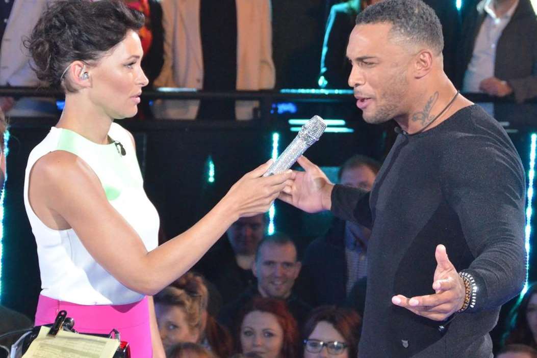 David McIntosh when he entered the Big Brother House. Picture: Mick Gell/Channel 5