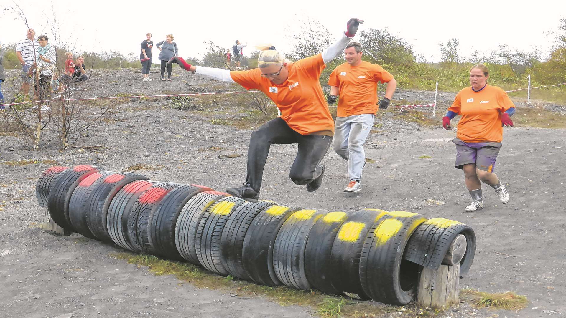 The KM Assault Course Challenge is one of many annual events run by the KM Charity Team to raise funds for good causes.