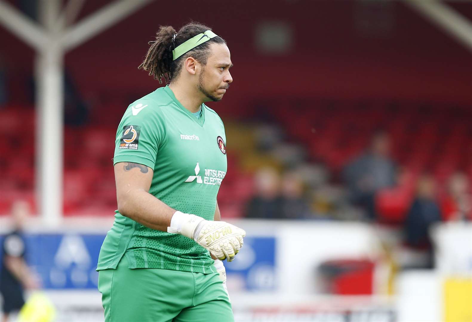 Ebbsfleet goalkeeper Nathan Ashmore remains under contract Picture: Andy Jones