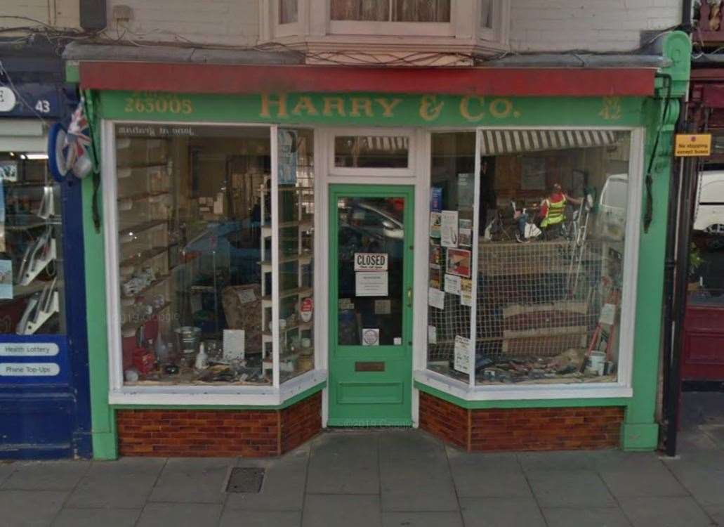 The former Harry & Co store in Harbour Street. Picture: Google Street View