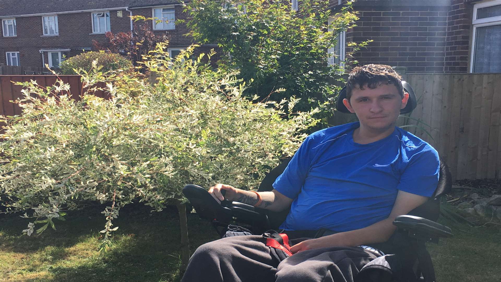 Ricky Dalton, 22, has been diagnosed with motor neurone disease