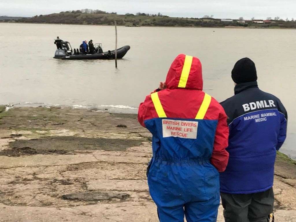 BDMLR volunteers are at Harty Ferry near Faversham (28091054)