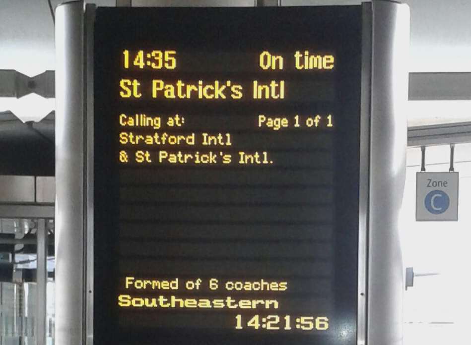All aboard to St Patrick's International