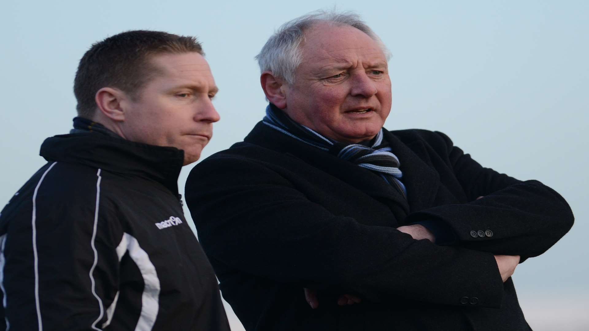 Neil Cugley (right) believes Harry Smith has a good future ahead of him Picture: Gary Browne