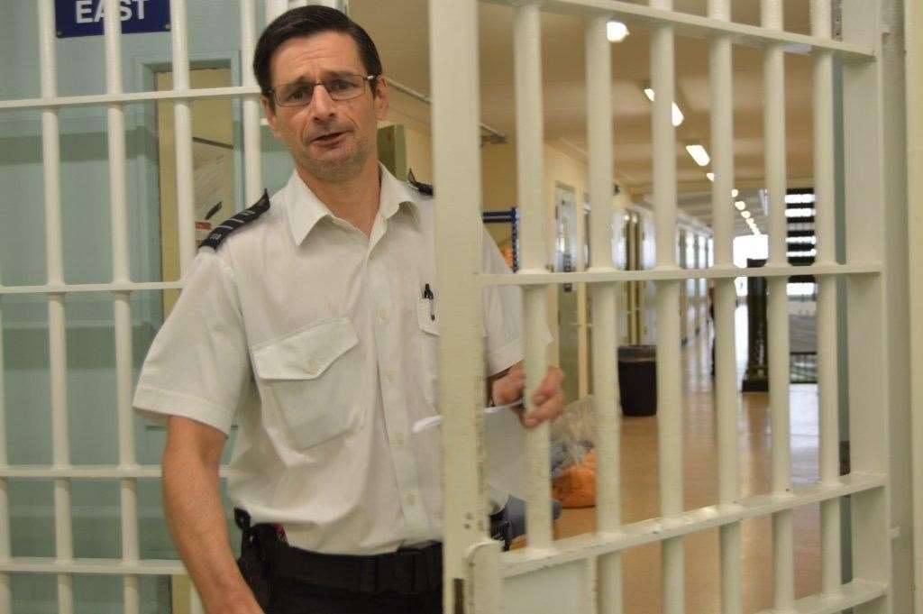 Dean Hider, supervising officer at Swaleside Prison