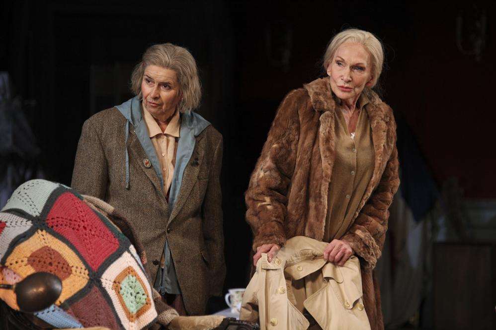 Brigit Forsyth and Sian Phillips in People