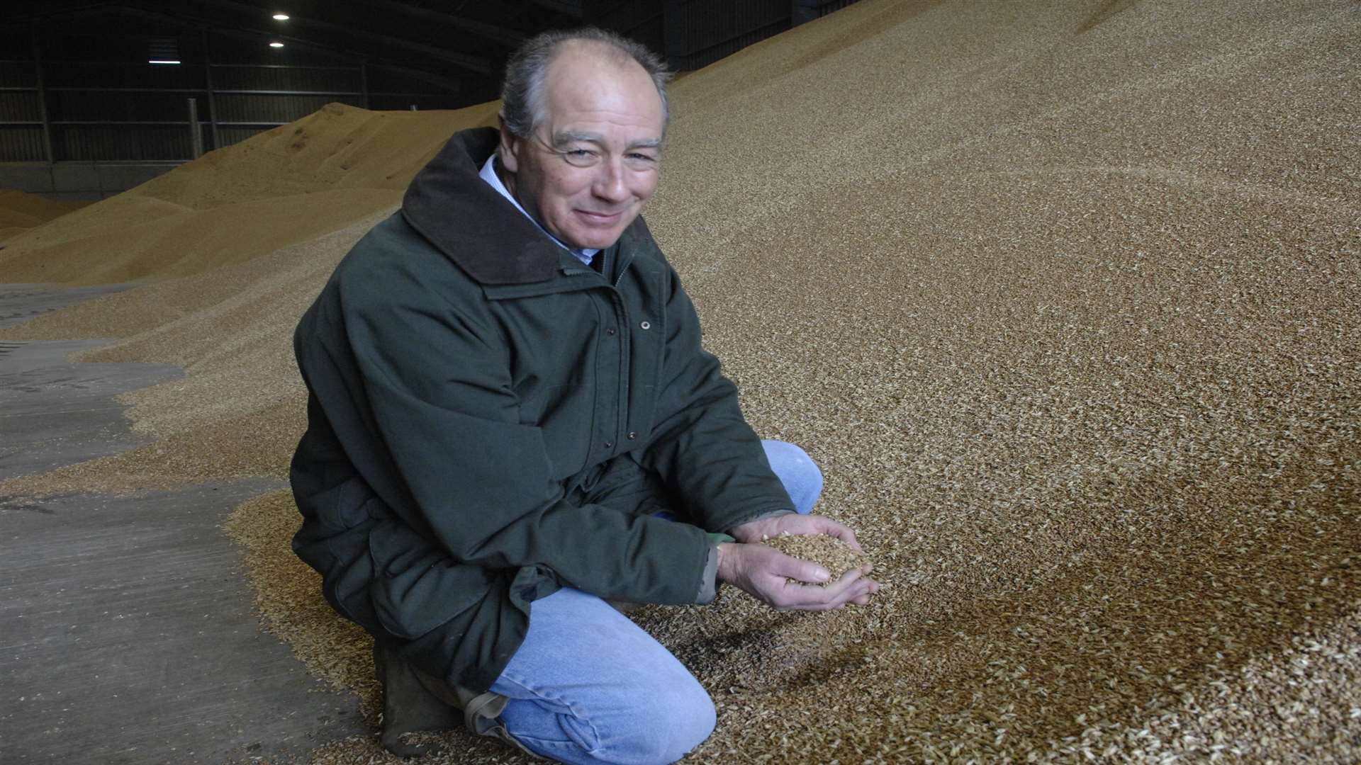 Grain farmer Kevin Attwood